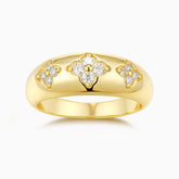 Yellow Eternity Weeding Band Ring - Ceerom