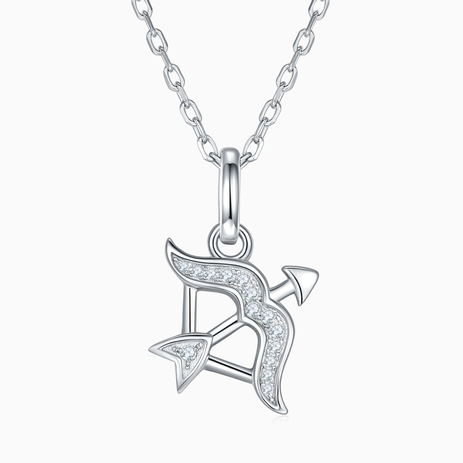 Moissanite Sagittarius Zodiac Necklace Gift - Ceerom