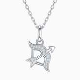 Moissanite Sagittarius Zodiac Necklace Gift - Ceerom