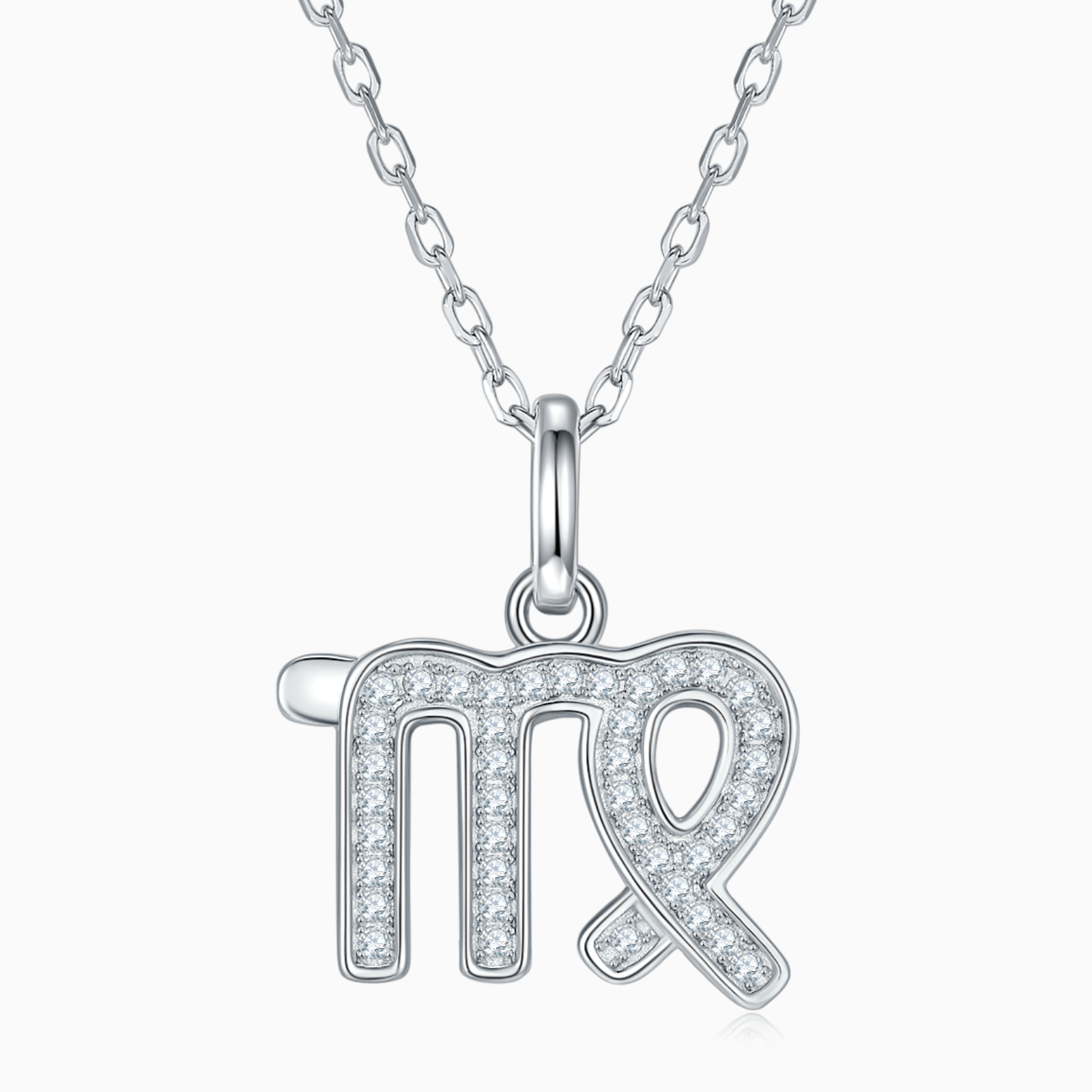 Moissanite Virgo Zodiac Necklaces Gift - Ceerom