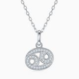 Cancer Zodiac Necklace Gift - Ceerom