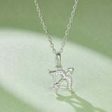 Moissanite Sagittarius Zodiac Necklace Gift - Ceerom