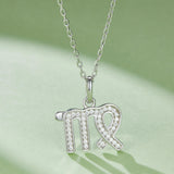 Moissanite Virgo Zodiac Necklaces Gift - Ceerom