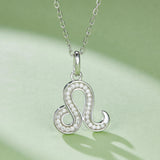 Moissanite Leo Zodiac Necklace Gift - Ceerom