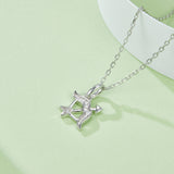 Moissanite Sagittarius Zodiac Necklace Gift - Ceerom