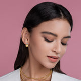 Elegant Ball Moissanite Stud Earrings - Ceerom