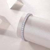 Princess Cut Moissanite Tennis Bracelets - Ceerom