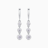 Elegance Classic Moissanite Drops Earrings - Ceerom