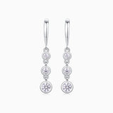 Elegance Classic Moissanite Drops Earrings - Ceerom