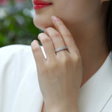 Moissanite Eternity Band Ring - Ceerom