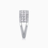 Moissanite Ladies Eternity Band Ring - Ceerom