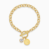 Round Cut Moissanite Bracelets - Ceerom