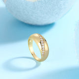 Pave Moissanite Band Ring - Ceerom