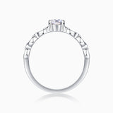 Solitaire Oval Cut Engagement Ring - Ceerom