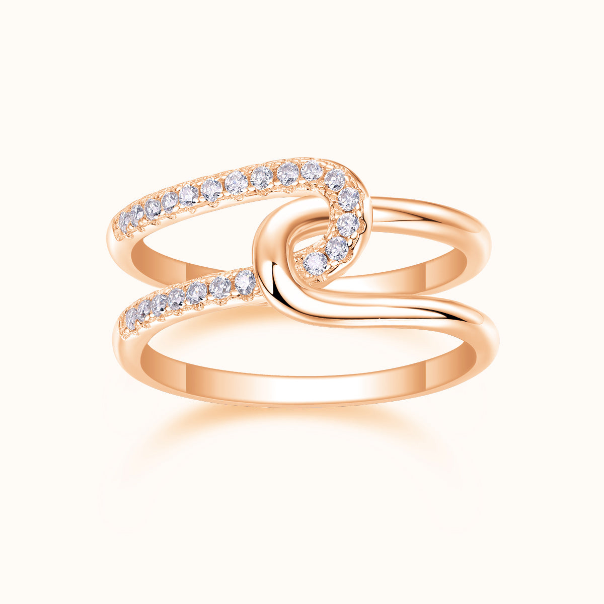 Forever Moissanite Band Ring - Ceerom