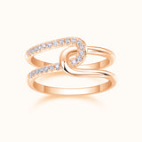 Forever Moissanite Band Ring - Ceerom