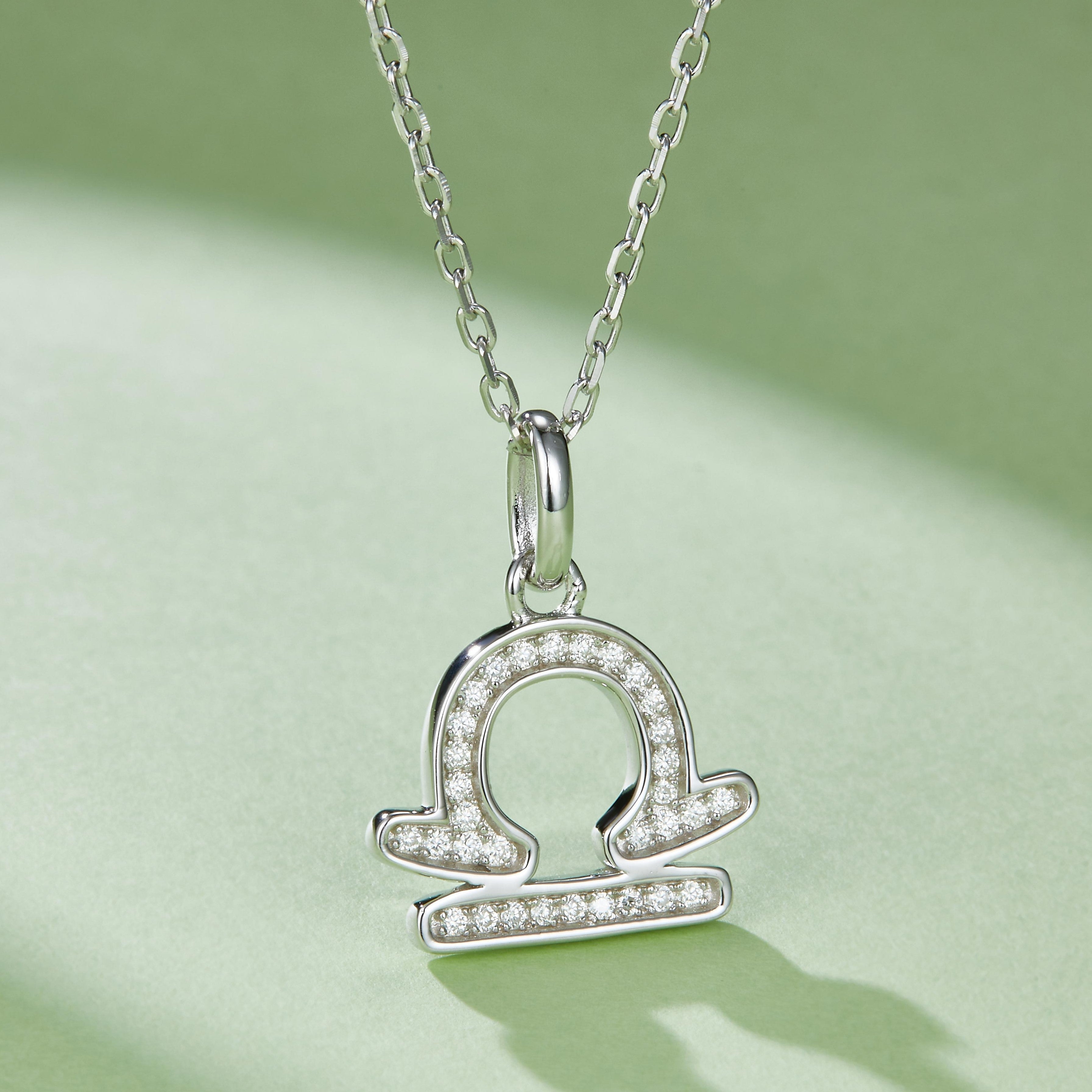 Libra Zodiac Necklace Gift - Ceerom