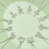 Moissanite Virgo Zodiac Necklaces Gift - Ceerom