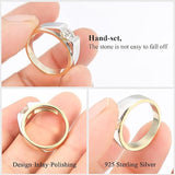 Solitaire Moissanite Men's  Engagement Ring