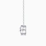 Round Solitaire Pendant Necklace - Ceerom