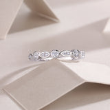 Devil's Eye Stackable Band Ring