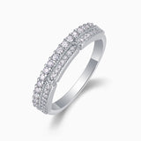 Moissanite Eternity Band Ring