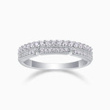 Moissanite Eternity Band Ring