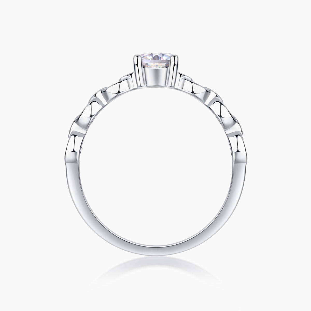 Solitaire Oval Cut Engagement Ring - Ceerom