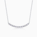 Elegant Moissanite Pendant  Necklace