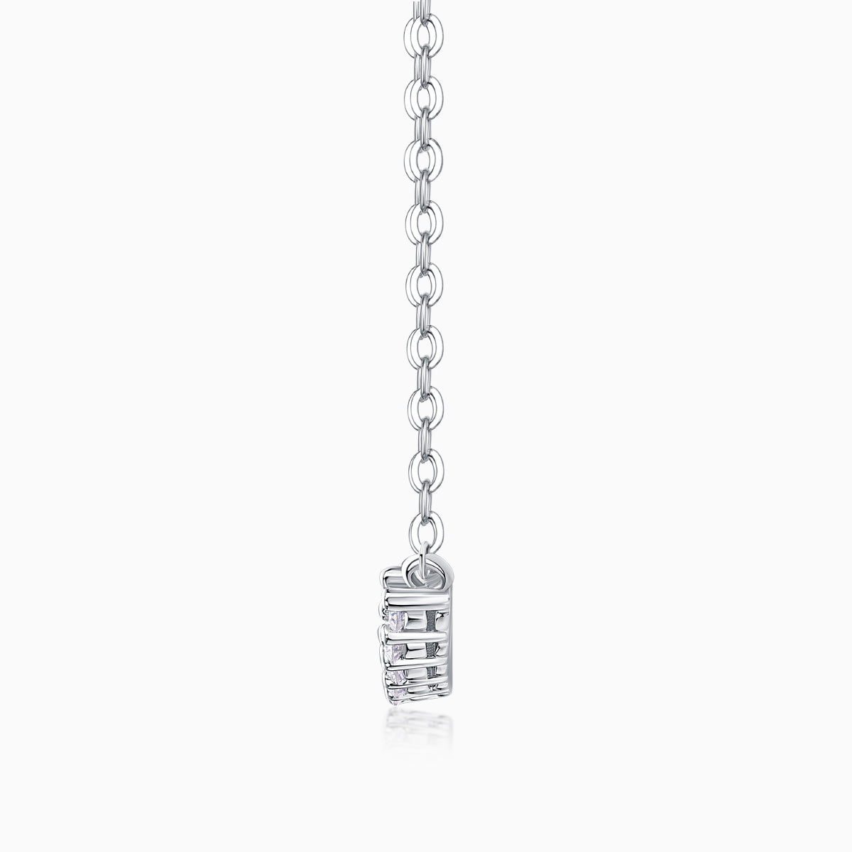Elegant Moissanite Pendant  Necklace - Ceerom