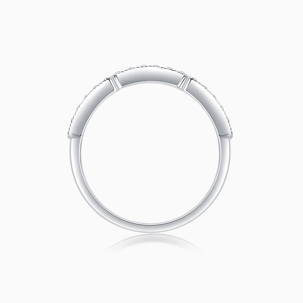 Moissanite Eternity Band Ring - Ceerom