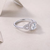 Round Cut Moissanite Ring - Ceerom