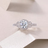 Round Cut Moissanite Ring - Ceerom