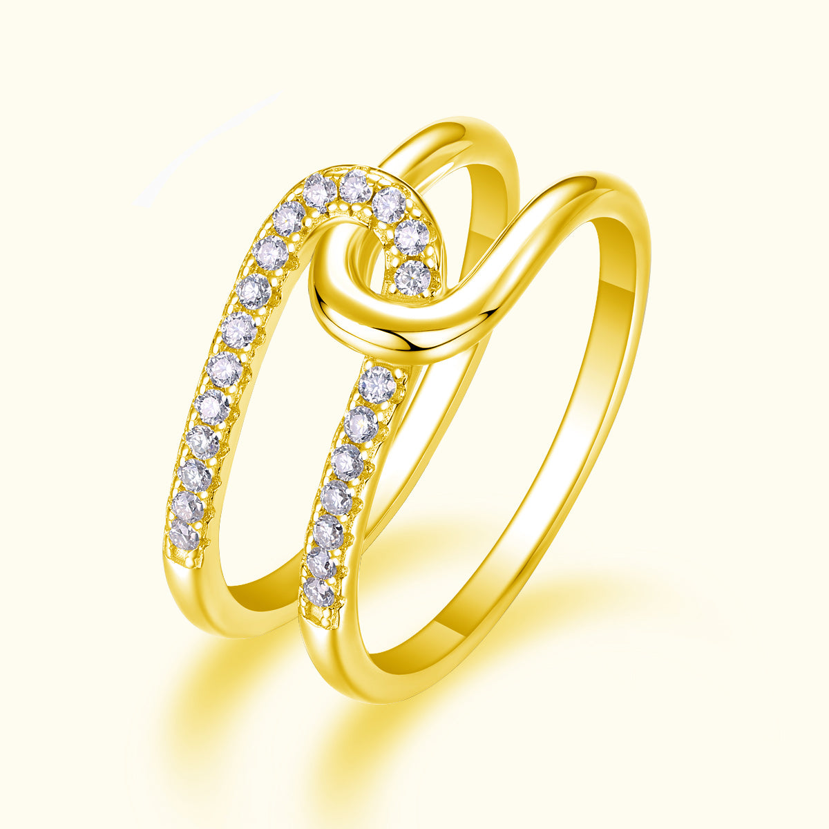 Forever Moissanite Band Ring - Ceerom