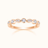 Devil's Eye Stackable Band Ring